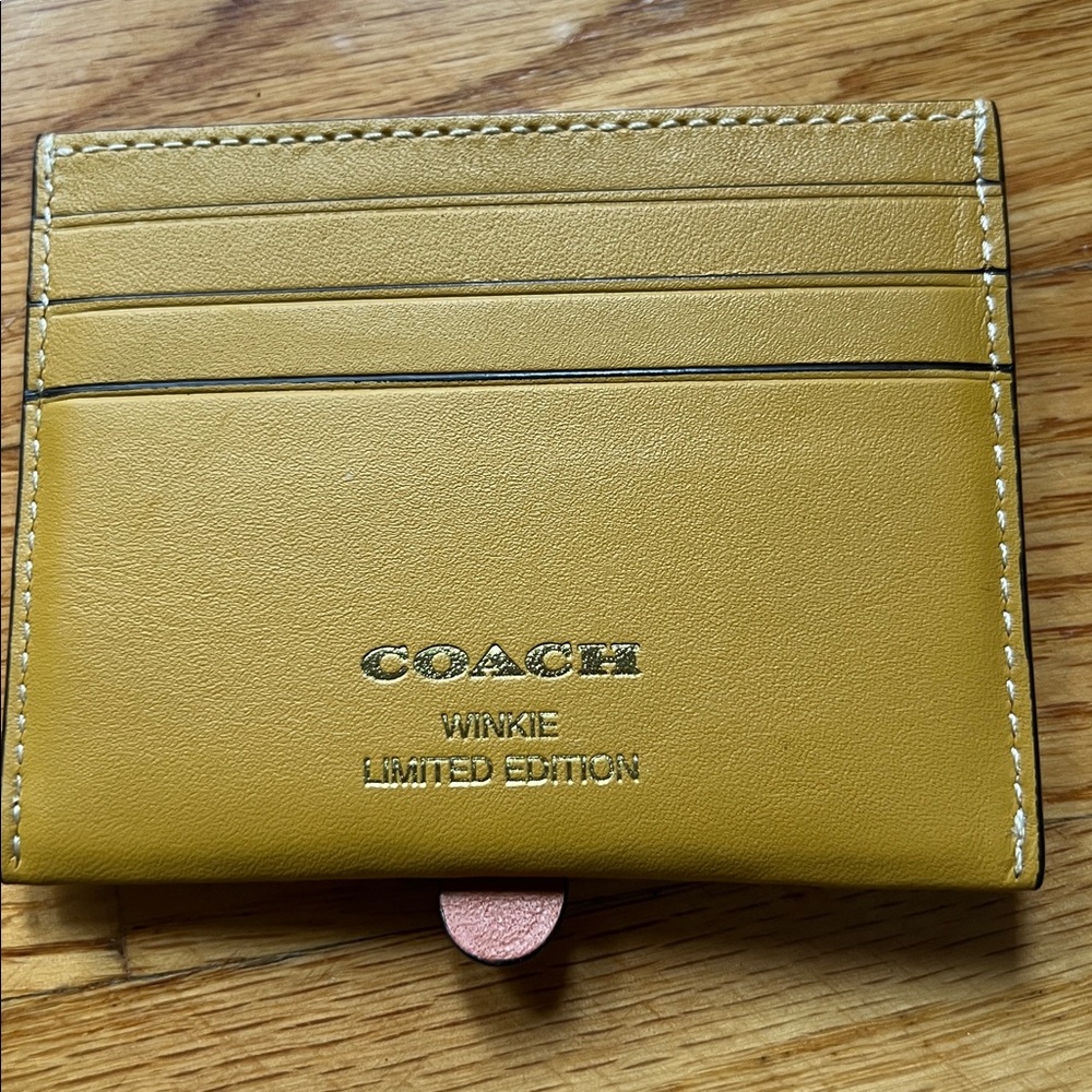 Coach Limited Edition Coachies Card Case - Winkie - Picture 3 of 4